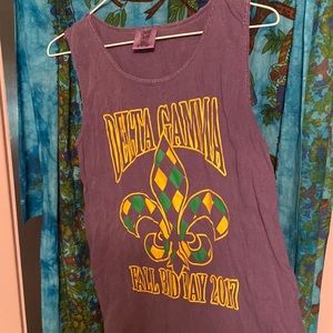Comfort Colors Delta Gamma Tank